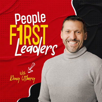 Logo of the People First Leaders podcast